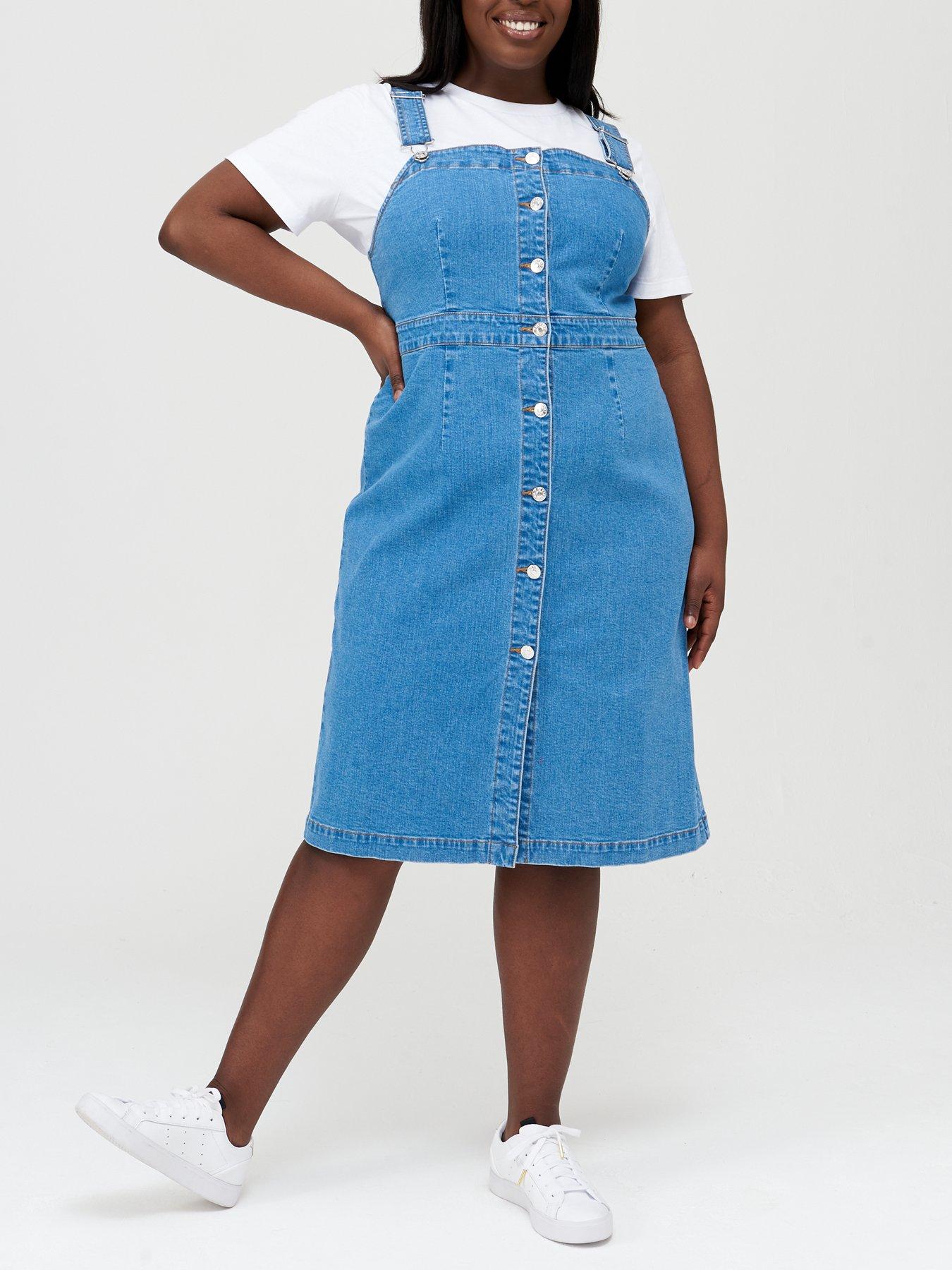 denim dress curve