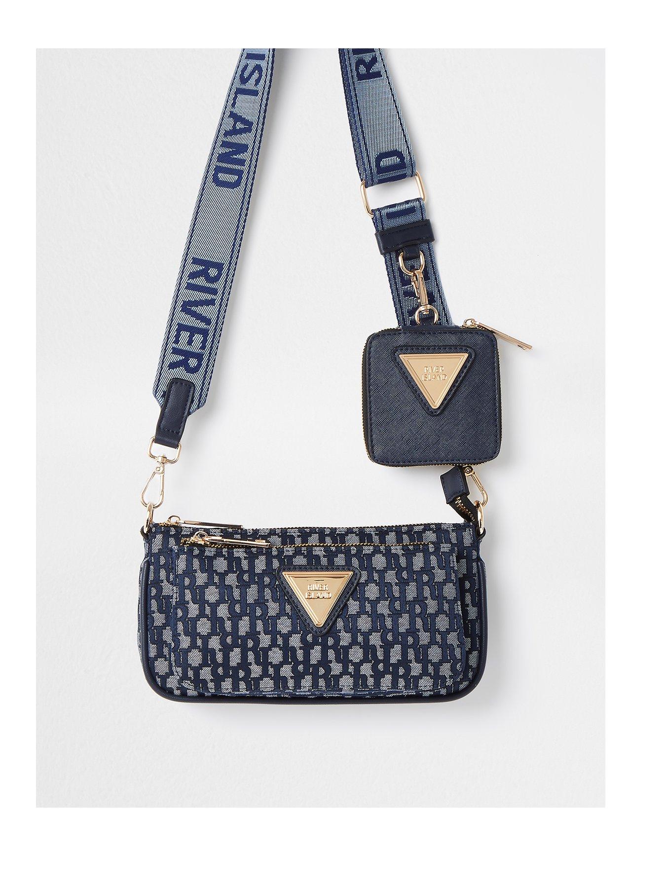 navy blue handbags uk