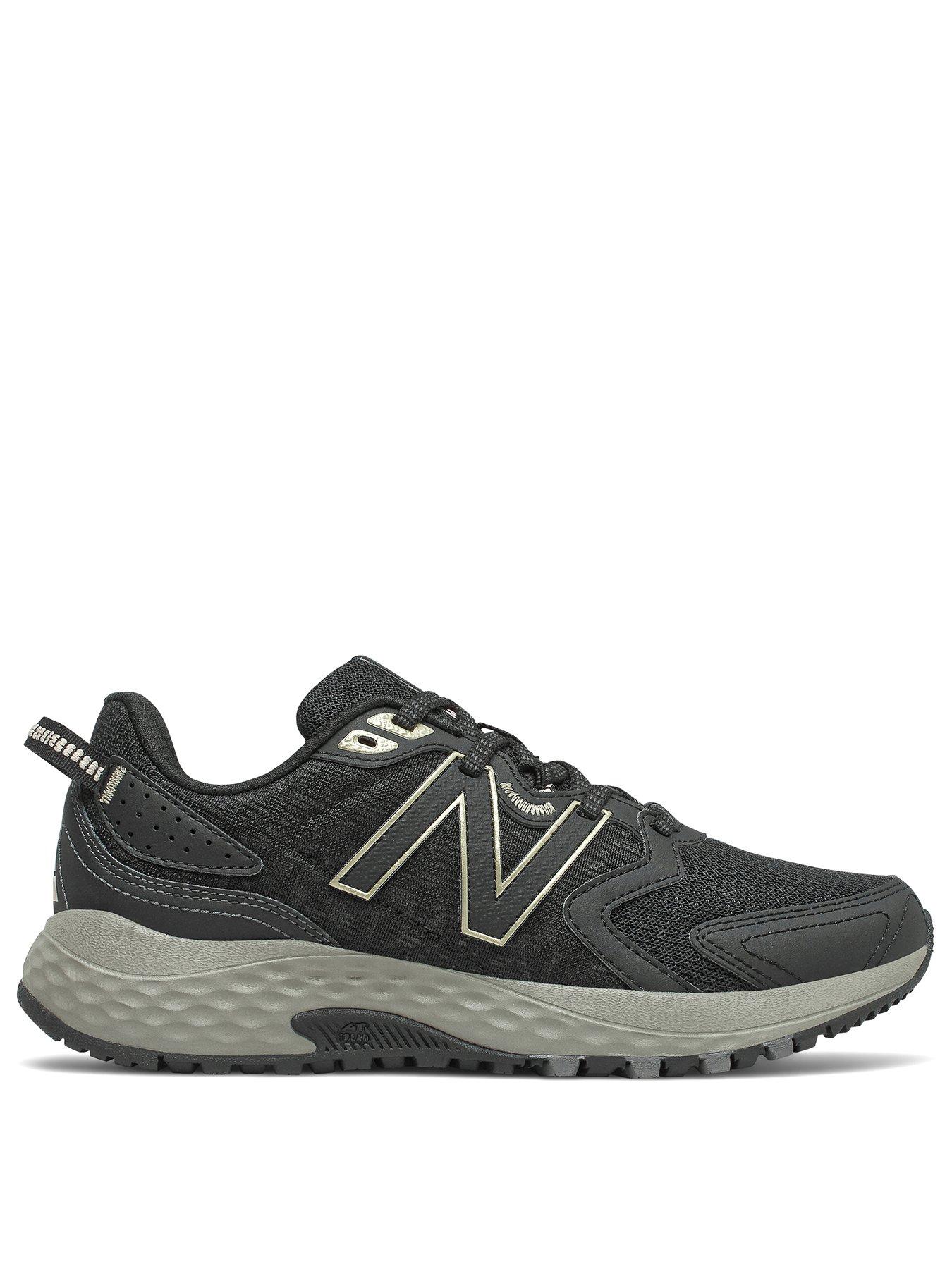 black new balance trail running shoes