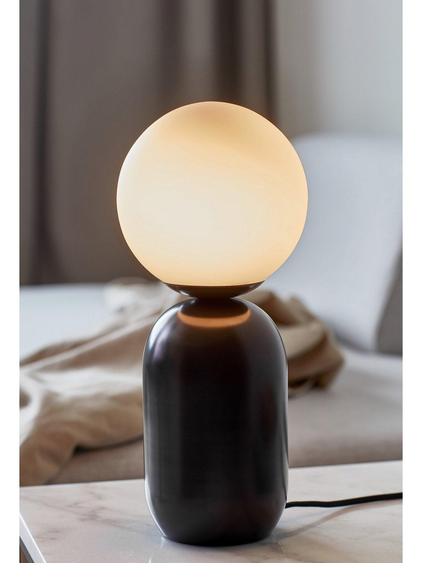 Nordlux Notti Metal Table Lamp - Mocha | very.co.uk