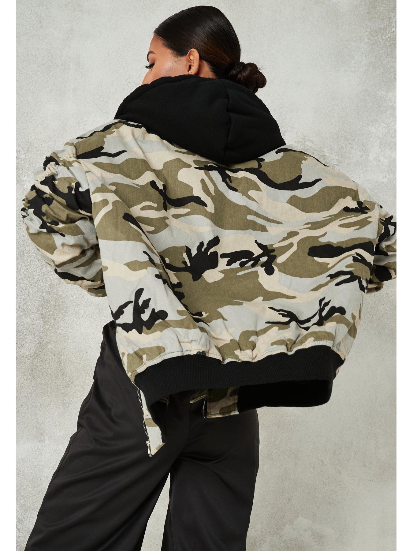 missguided camo jacket