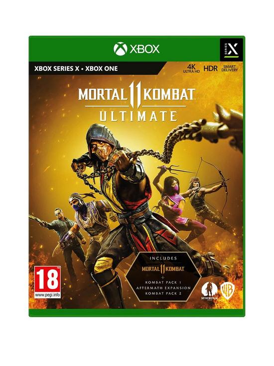 front image of xbox-one-mortal-kombat-11-ultimate