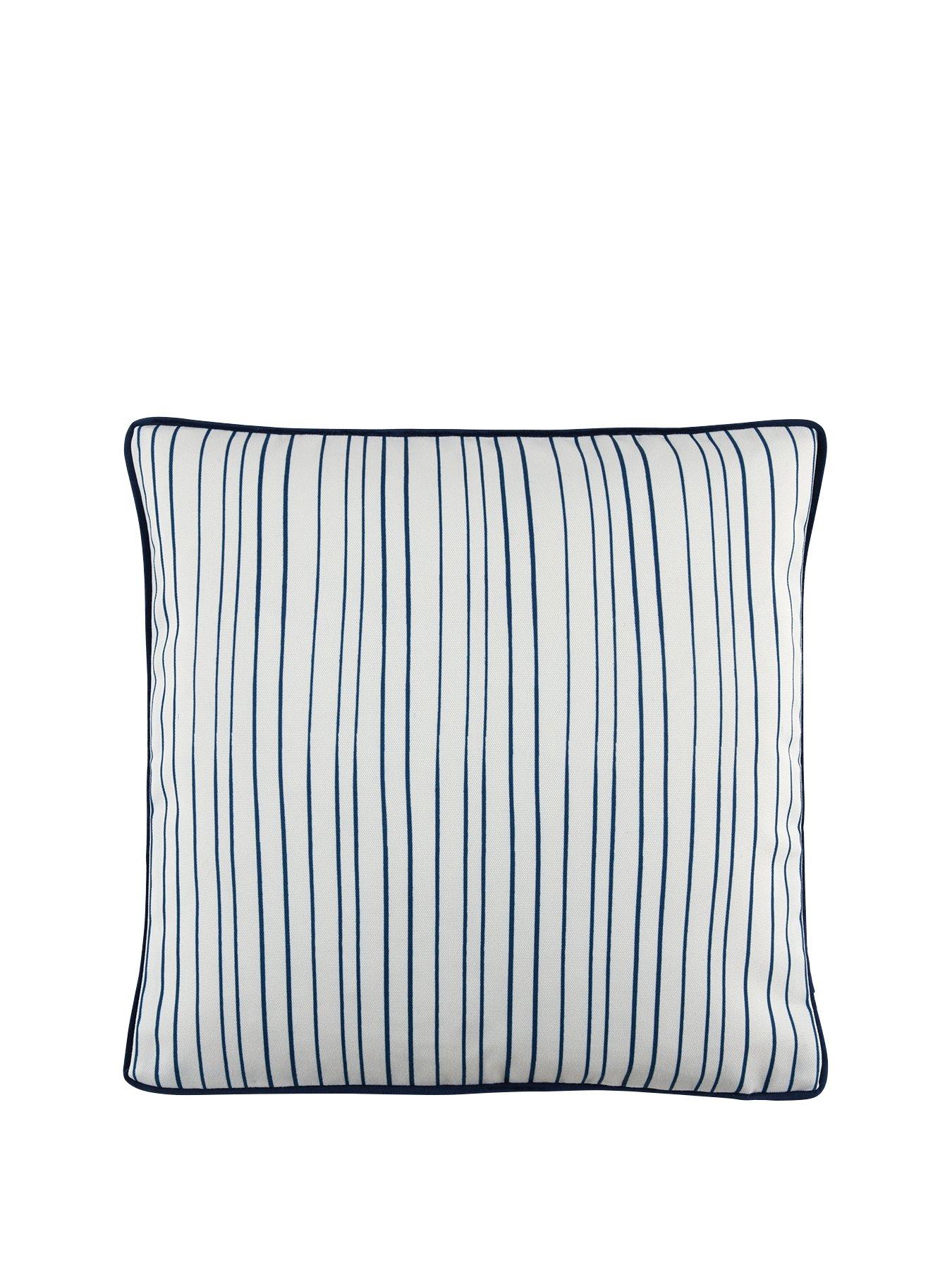 Product photograph of Meadow Lines Cushion from very.co.uk