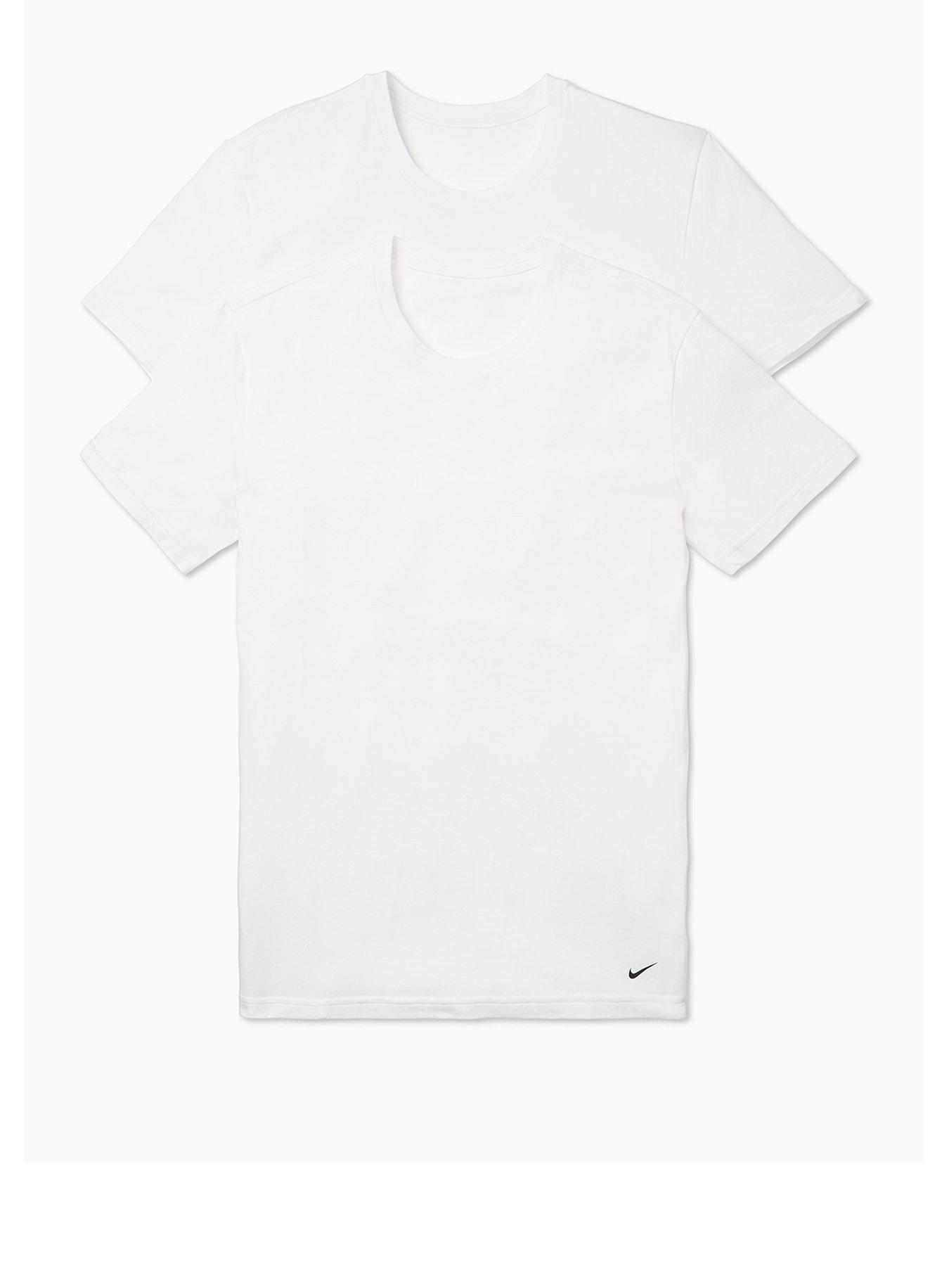 white nike undershirt