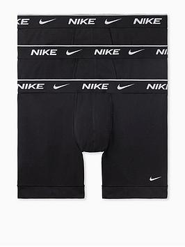 Nike Underwear Nike Underwear Boxer Brief 3pack Triple Black, Black, Size L, Men|L