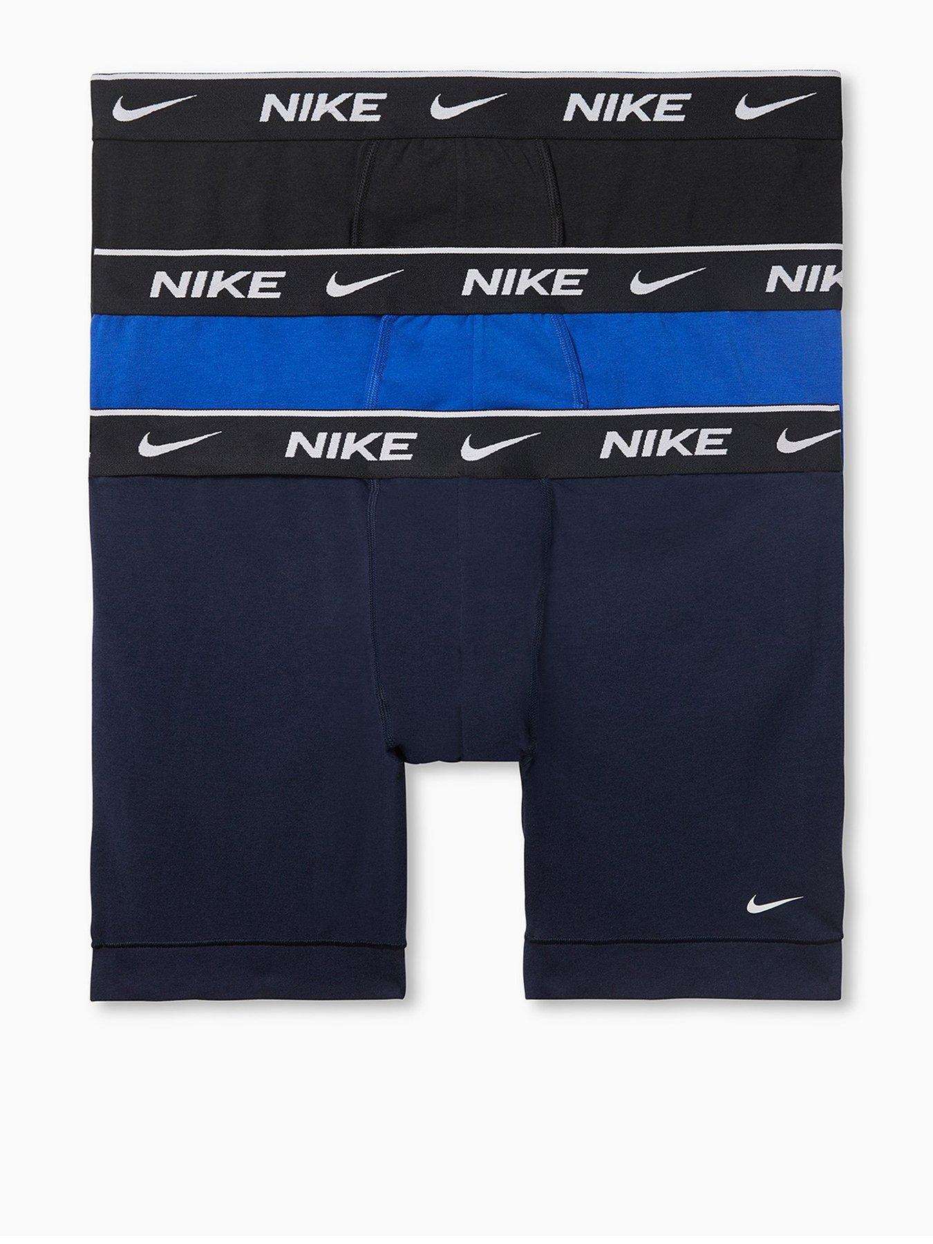 undefined Boxer Brief 3 Pack Navy, Blue And Black