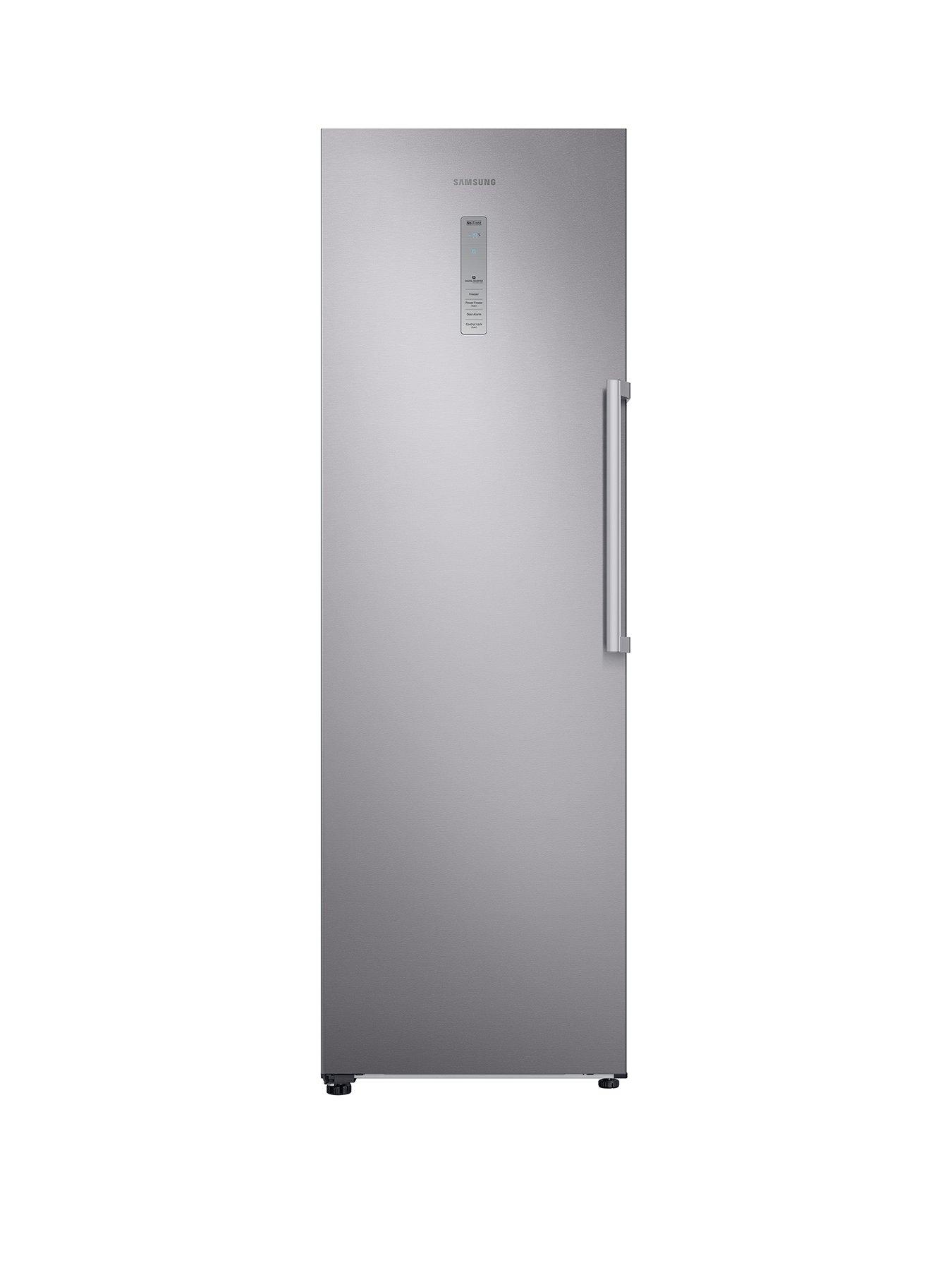 Product photograph of Samsung Series 5 Rz32m7125sa Eu Tall 1 Door Freezer With All-around Cooling - F Rated - Silver from very.co.uk