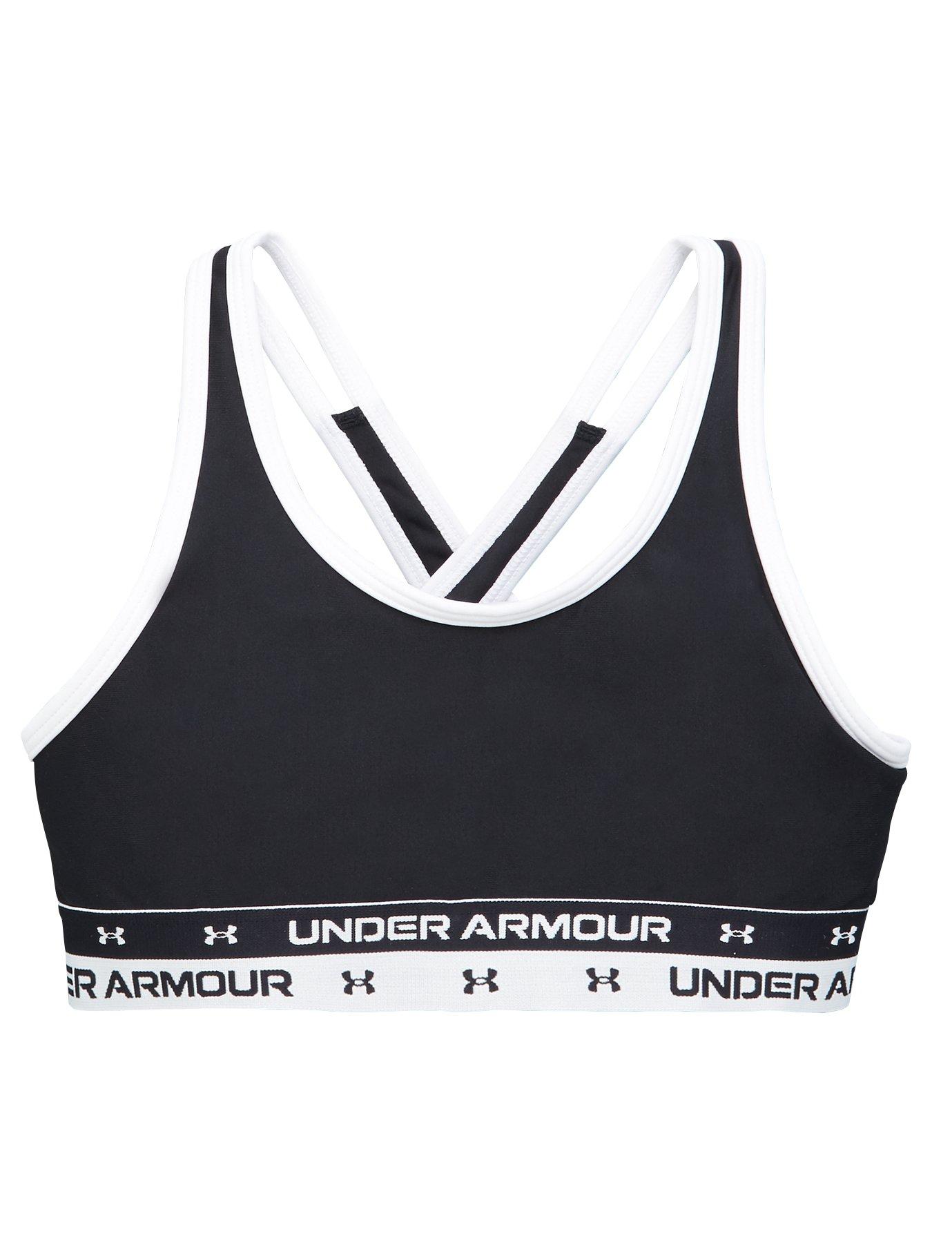 Under Armour Crossback Solid Sports Bras Women's | XL