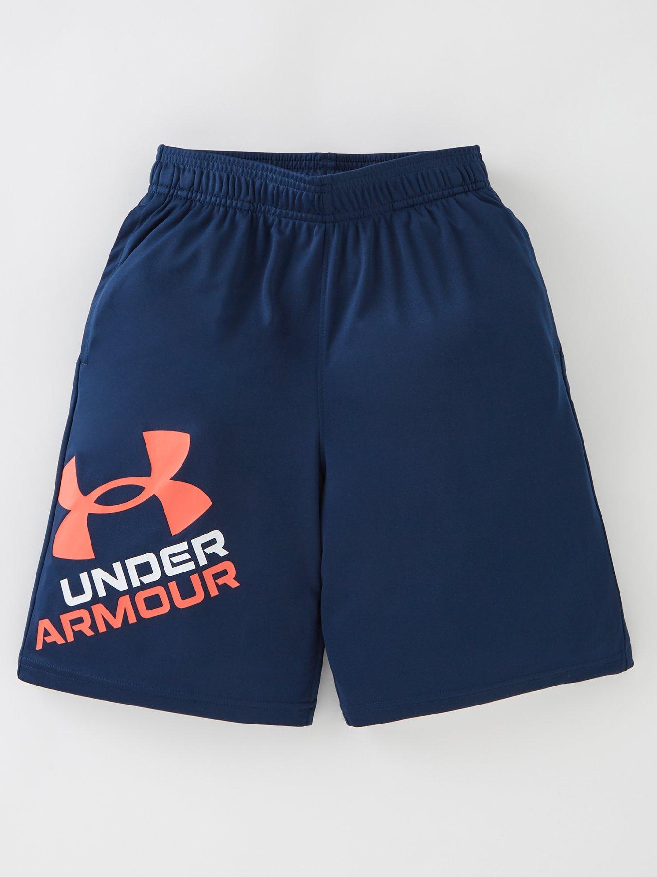 under armour boys prototype wordmark shorts