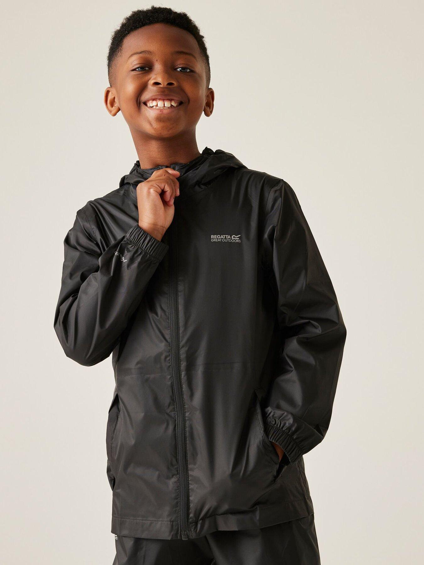 undefined Kids Pack-It Waterproof Jacket III - Black