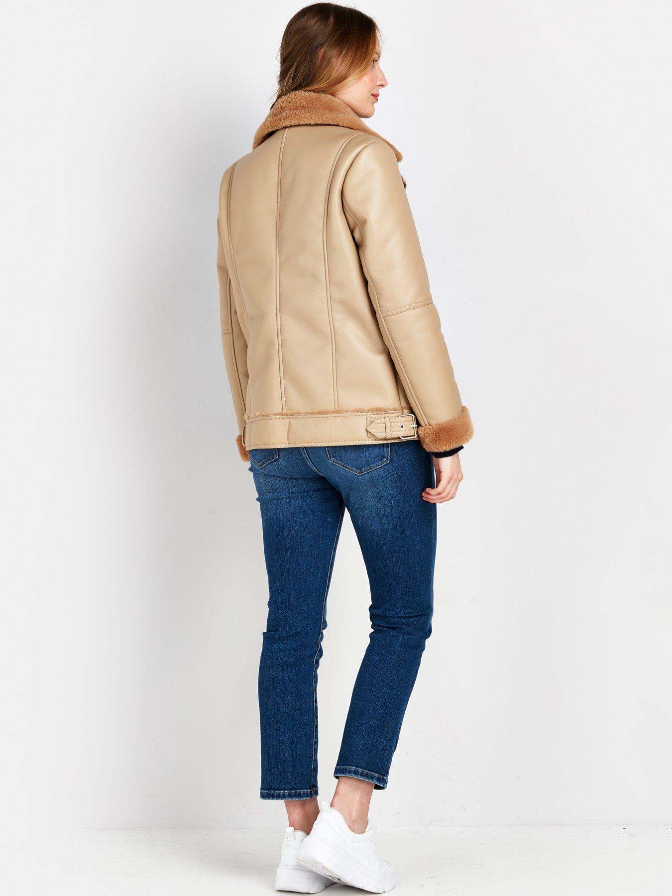 wallis aviator jacket