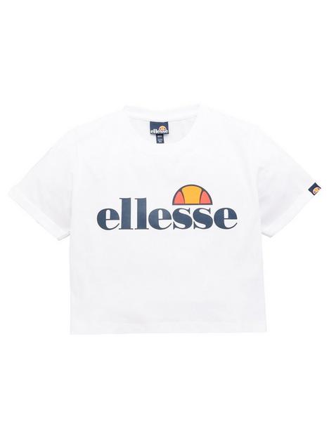 ellesse-junior-girls-core-nicky-crop-t-shirt-white