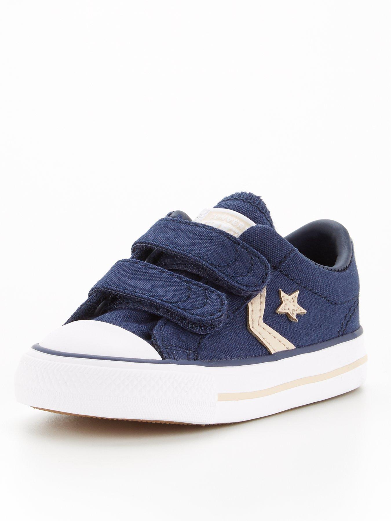 toddler converse navy blue