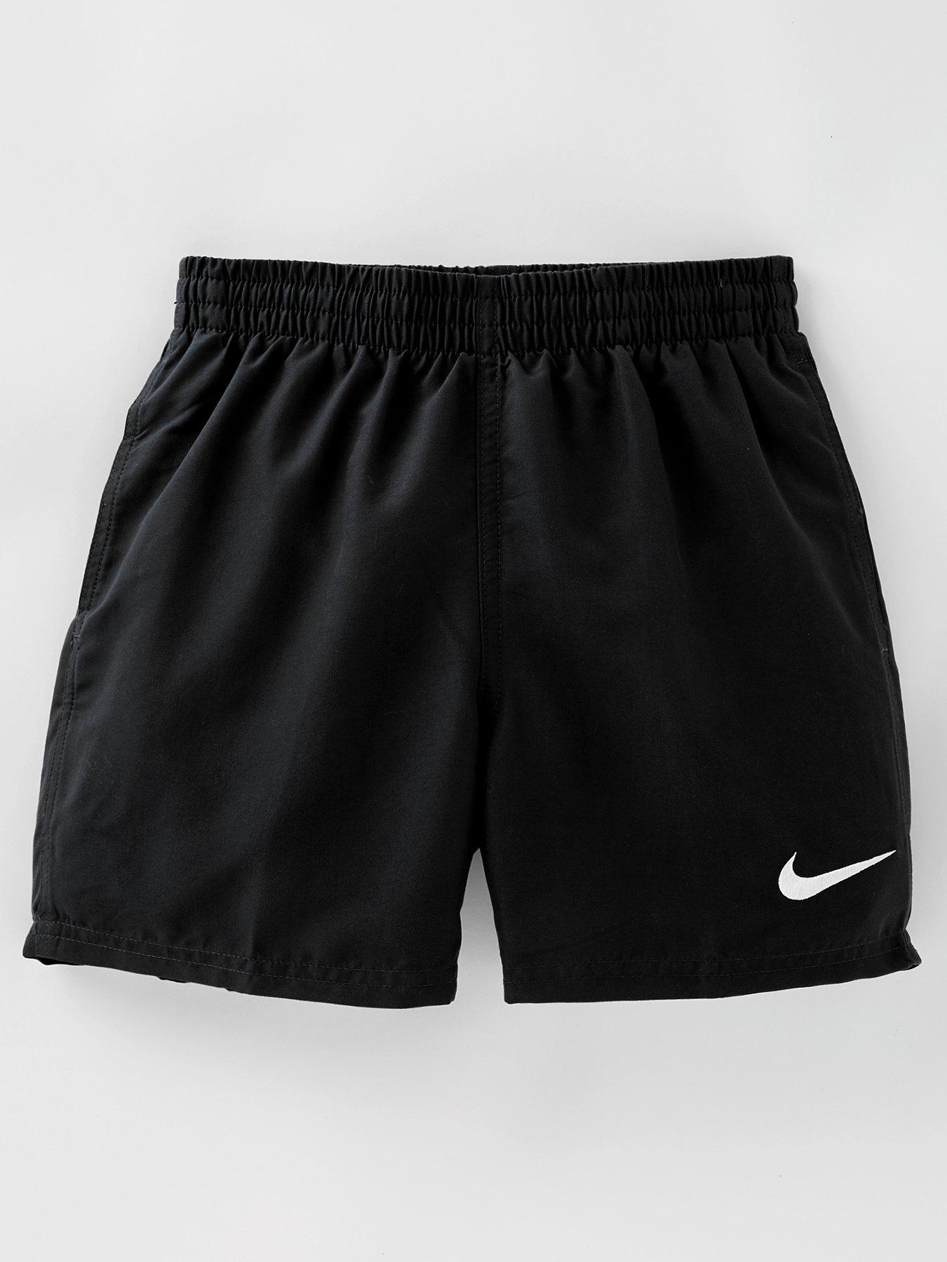 Nike Boys Nike Essential Lap 4 Inch Volley Short Black Very