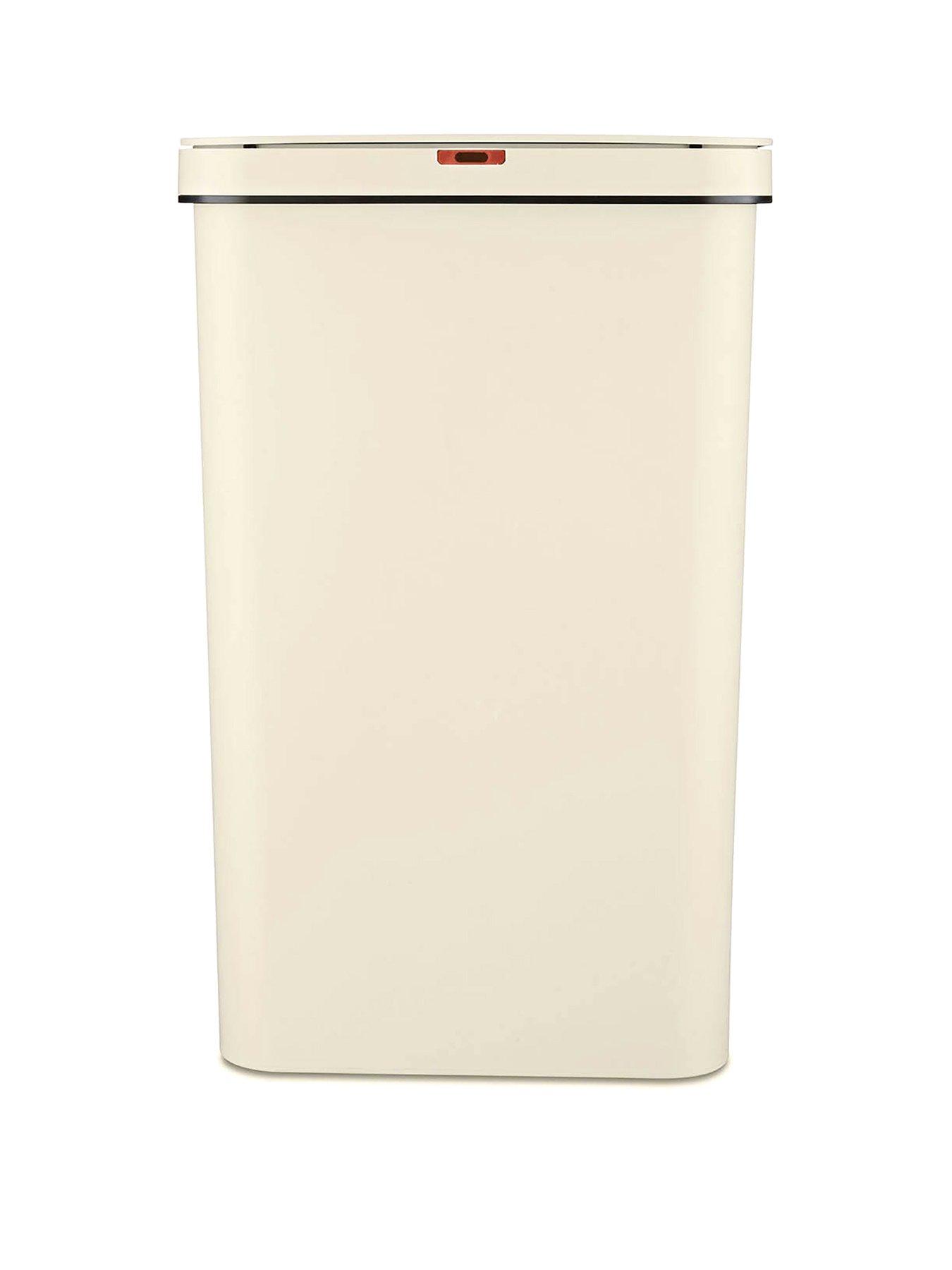 Product photograph of Tower 50 Litre Rectangular Sensor Bin from very.co.uk