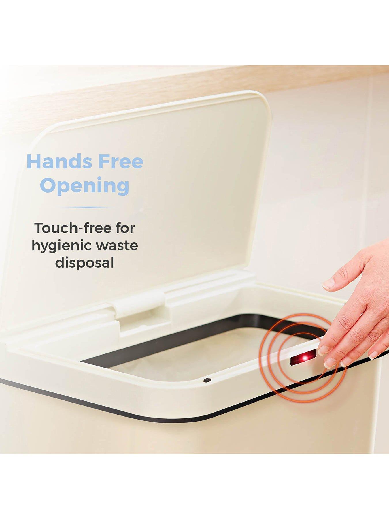 Tower 50 Litre Rectangular Sensor Bin very.co.uk