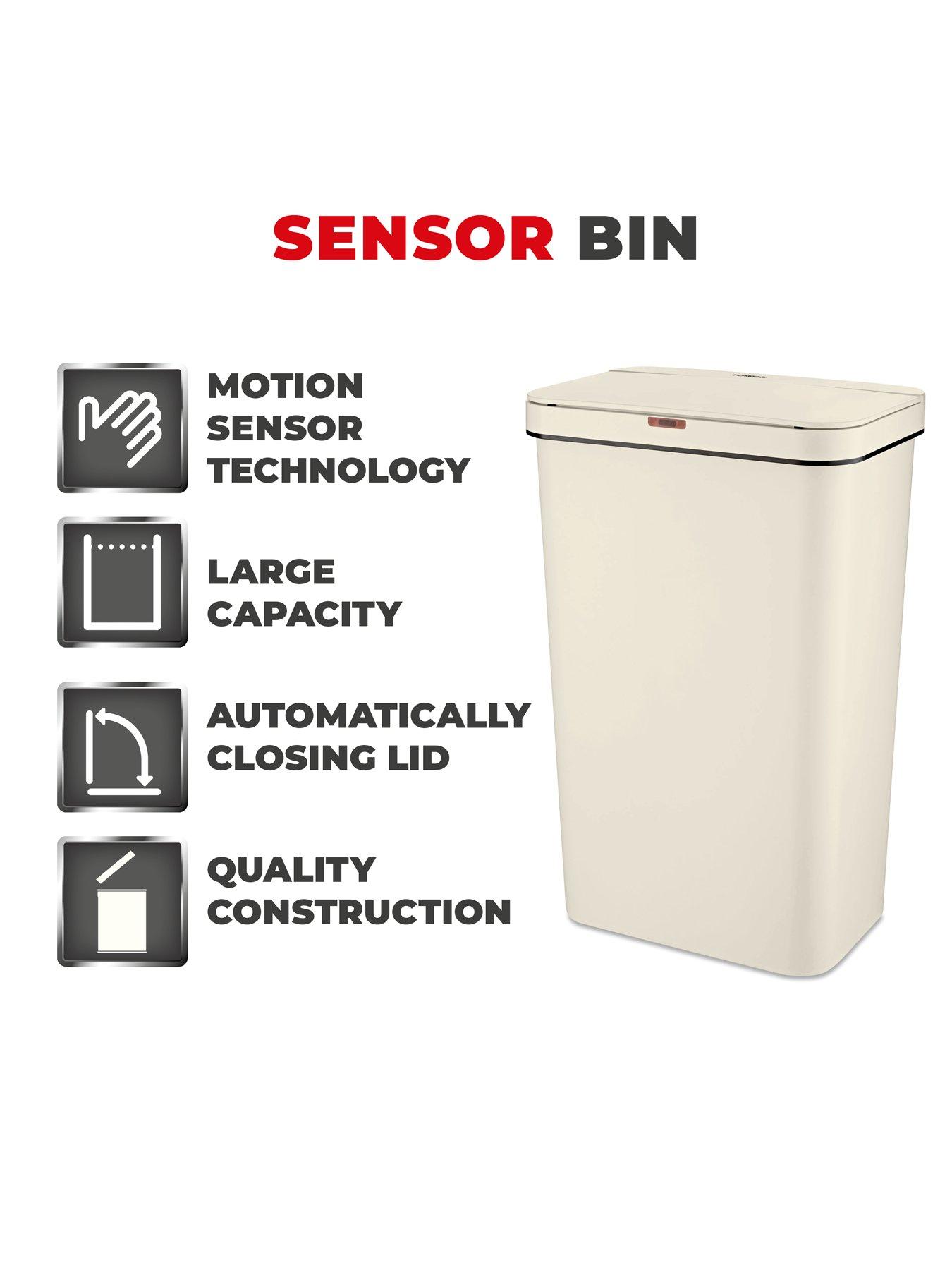 Image 2 of 6 of Tower 50 Litre Rectangular Sensor Bin