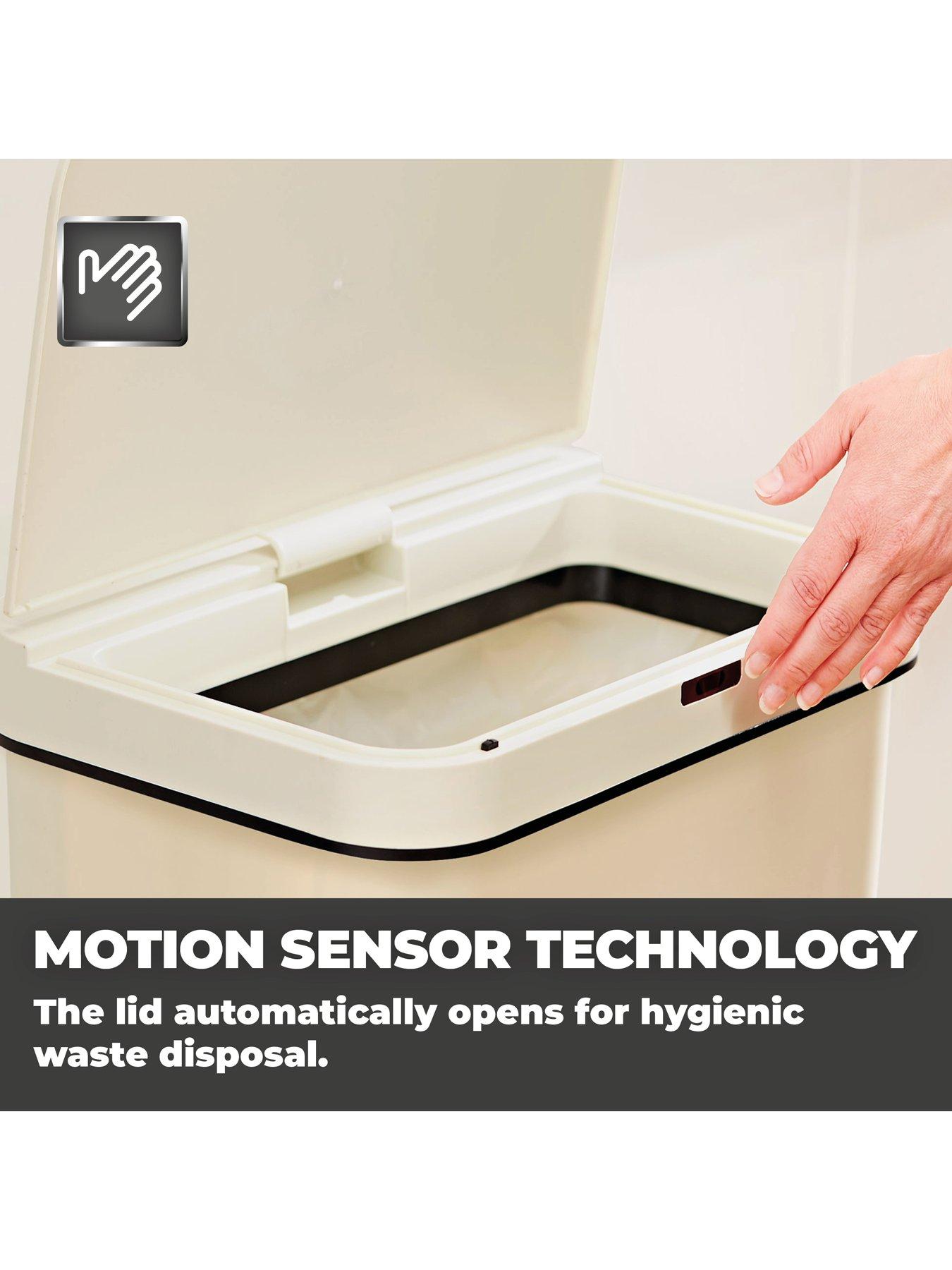 Image 3 of 6 of Tower 50 Litre Rectangular Sensor Bin
