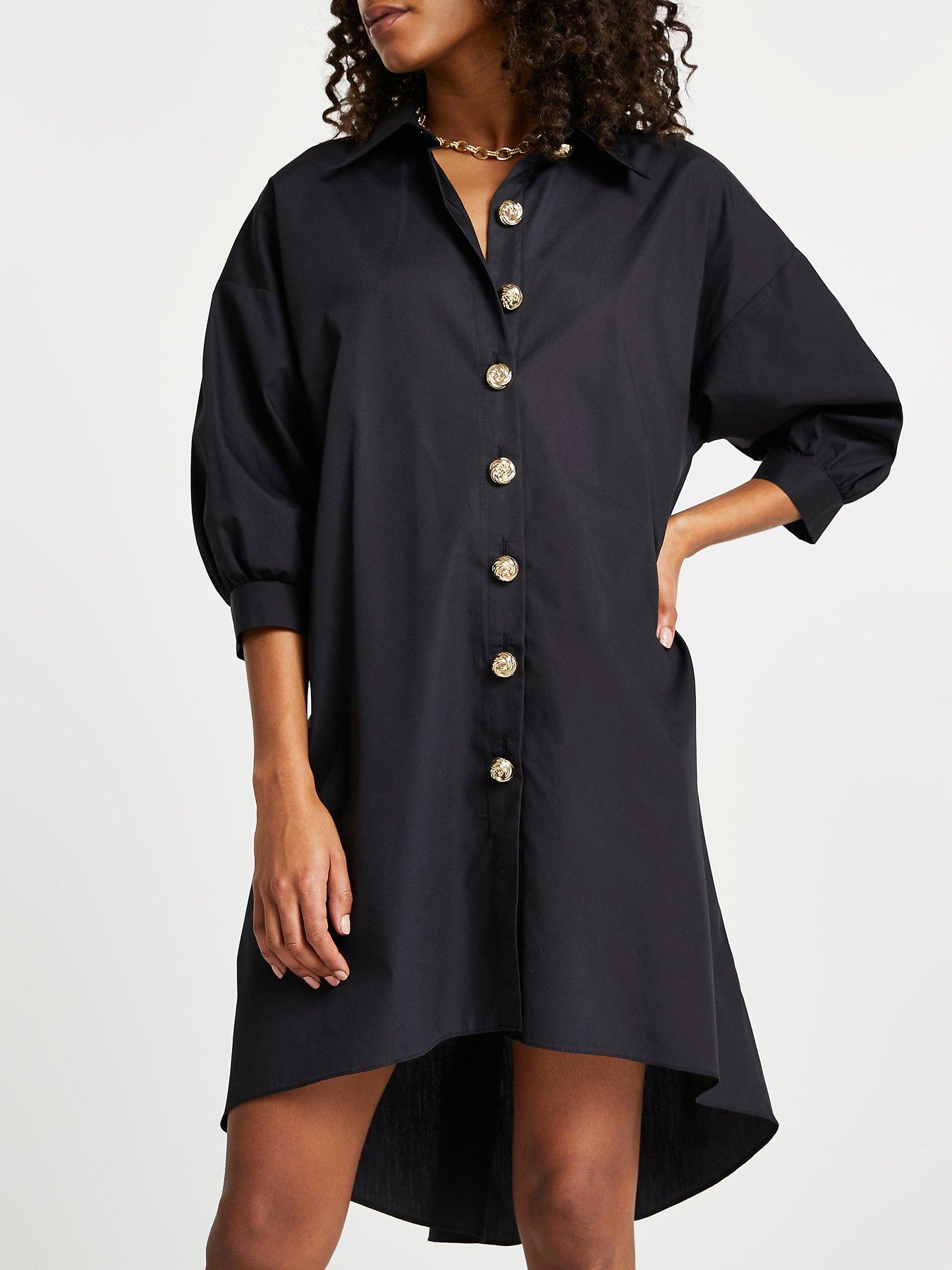 black river island shirt dress