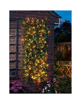 Product photograph of Smart Solar Solar In-lit Ivy Trellis - 60 X 180cm from very.co.uk