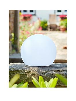 Product photograph of Smart Solar 21cm Lunieries Orb Colour Changing Solar Light from very.co.uk
