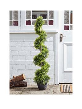 Product photograph of Smart Garden Cyprus Artificial Potted Outdoor Tree from very.co.uk
