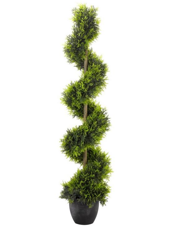 stillFront image of smart-garden-cyprus-artificial-potted-outdoor-tree