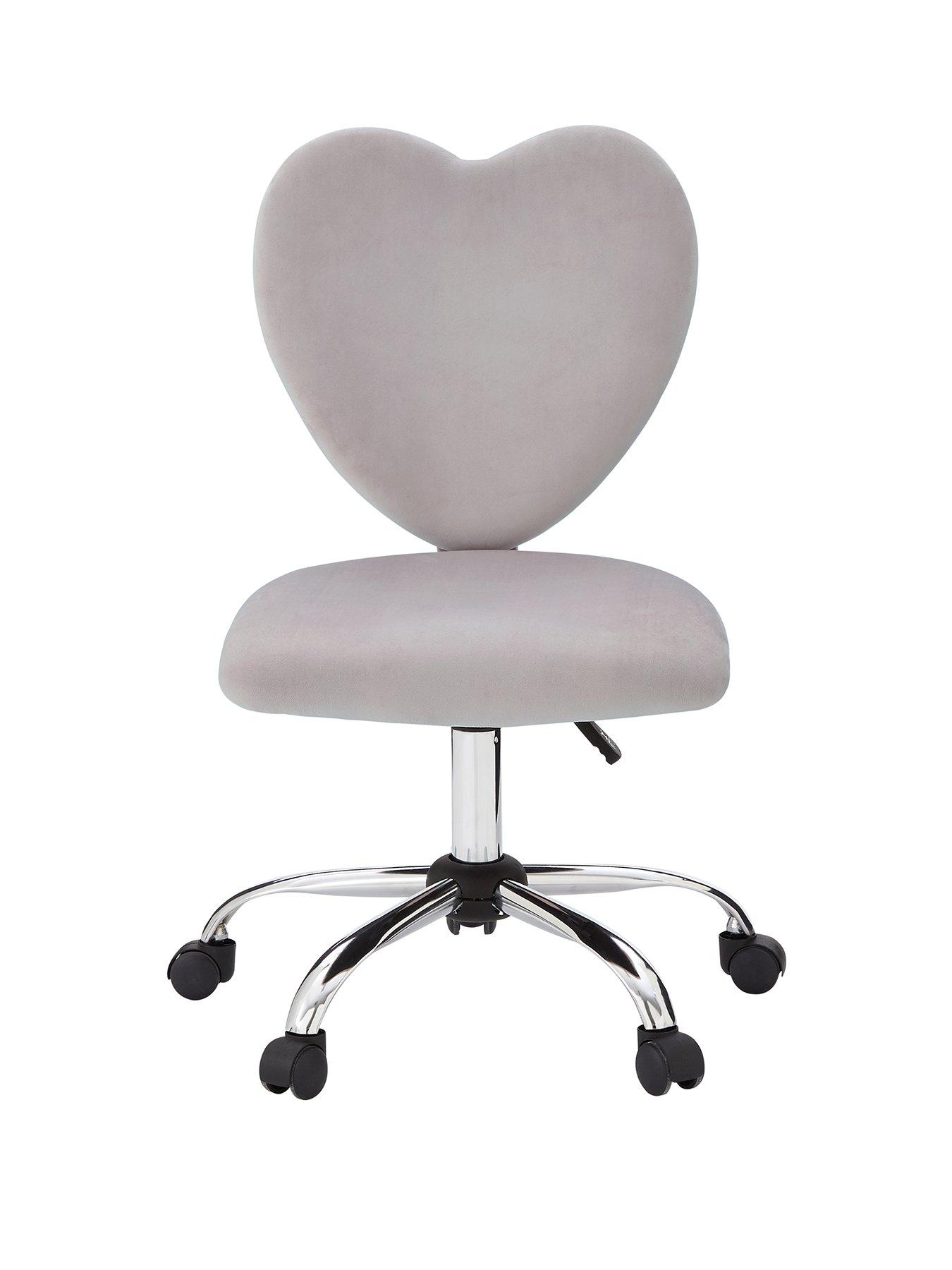 Image 2 of 6 of Very Home Heart&nbsp;Office Chair - Grey&nbsp;- FSC&reg; Certified