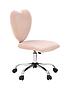  image of very-home-heartnbspoffice-chair-pinknbsp--fscreg-certified