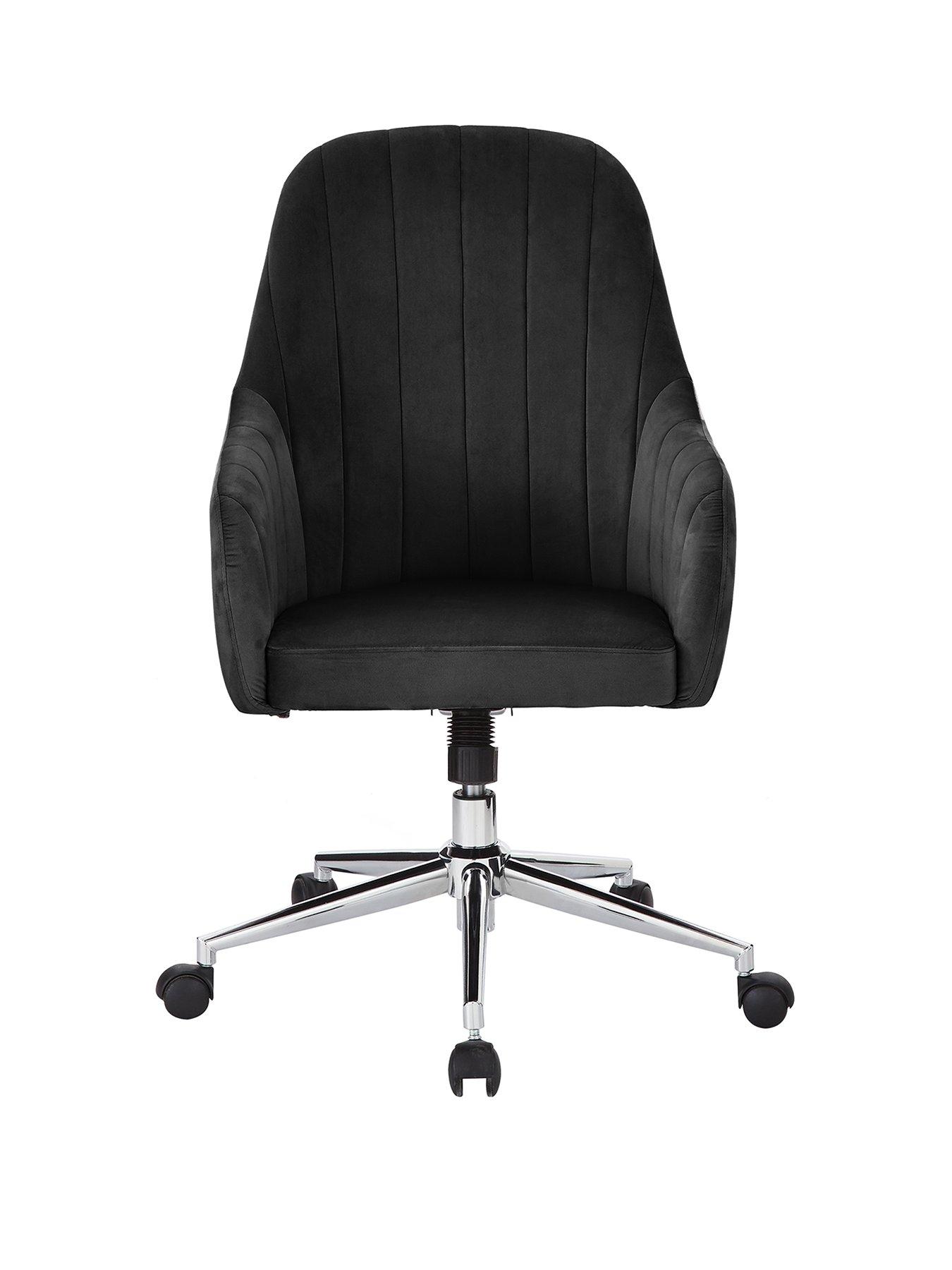 Image 2 of 6 of Very Home Molby Fabric Office Chair - Black&nbsp;- FSC&reg; Certified