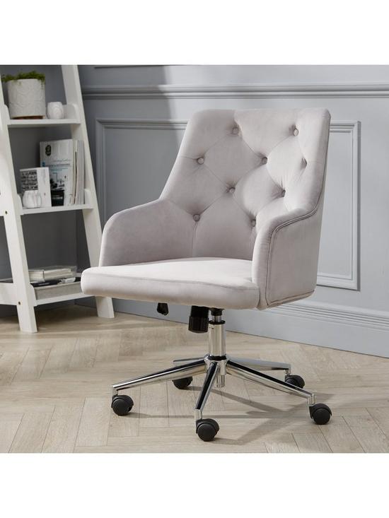 stillFront image of warwicknbspoffice-chair-grey