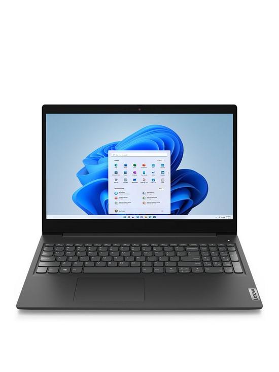 front image of lenovo-ideapad-3-laptop-156-inch-full-hdnbspintel-core-i5nbsp8gb-ram-256gb-ssd-optional-microsoft-365-family-1-year-black