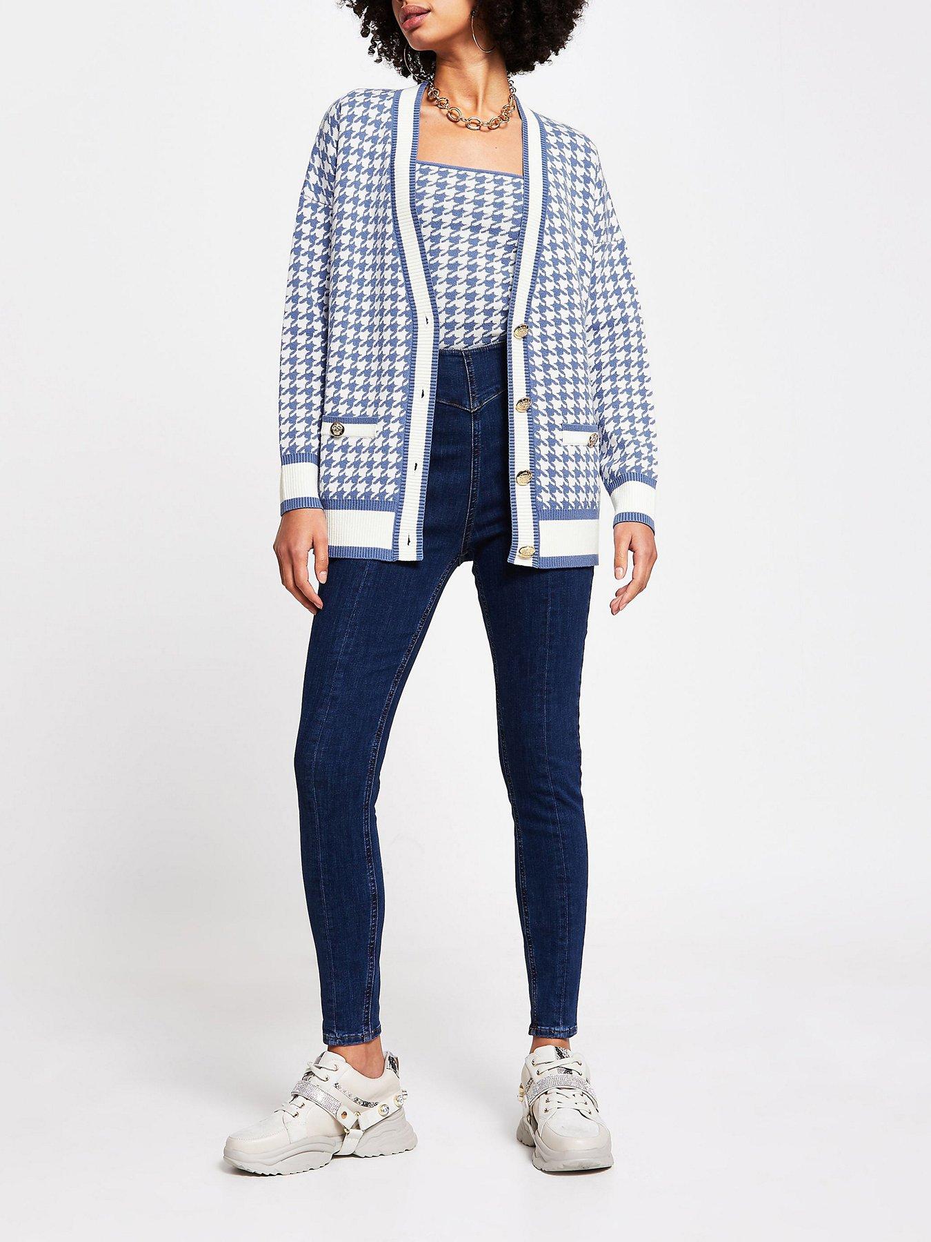 dogtooth cardigan