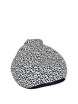 Product photograph of Rucomfy Dalmatian Printed Slouchbag from very.co.uk
