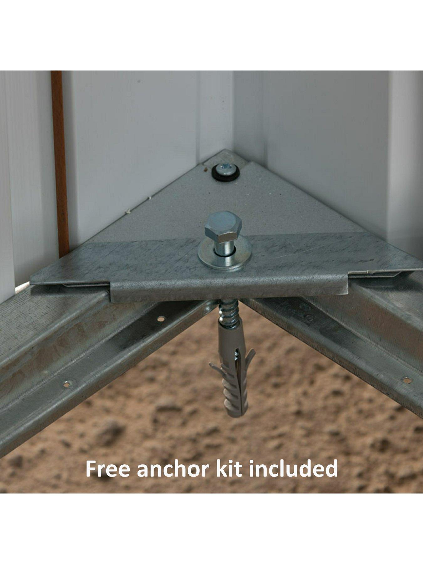 Image 5 of 8 of Yardmaster 10ft X 13ft Castleton Apex Roof Metal Shed