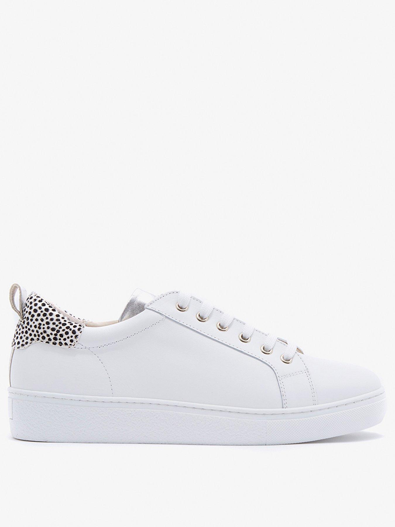 mint velvet allie white trainers
