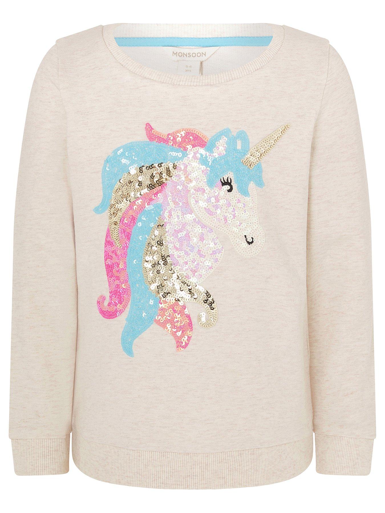 girls sequin sweatshirt