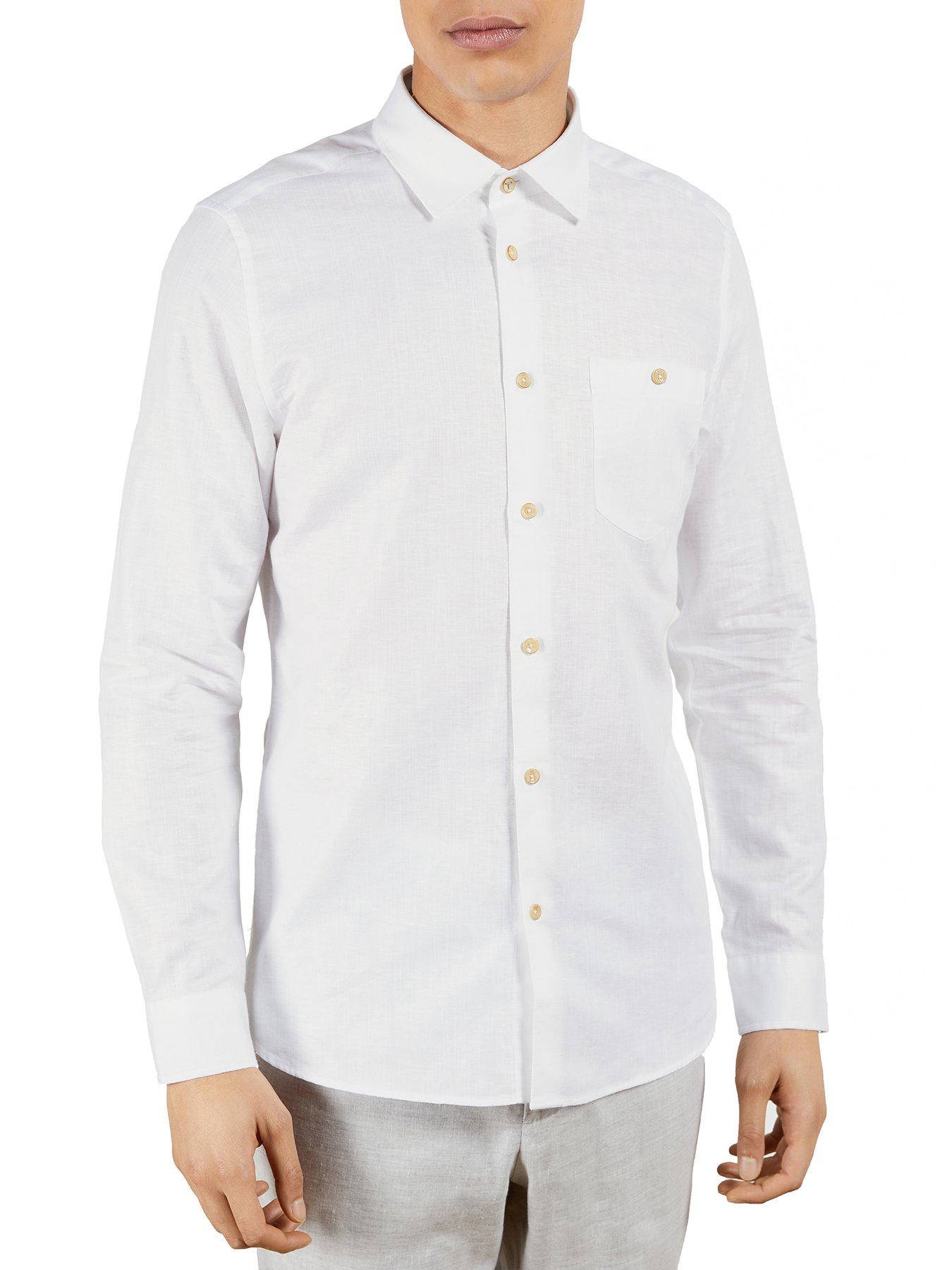 Ted Baker Sauss Linen Shirt | very.co.uk