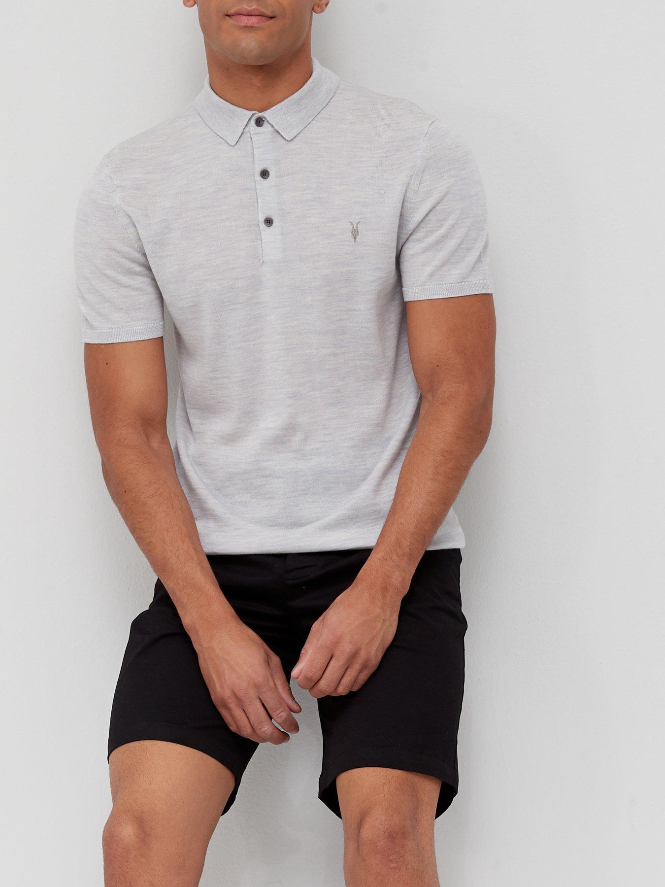 All saints knitted outlet polo