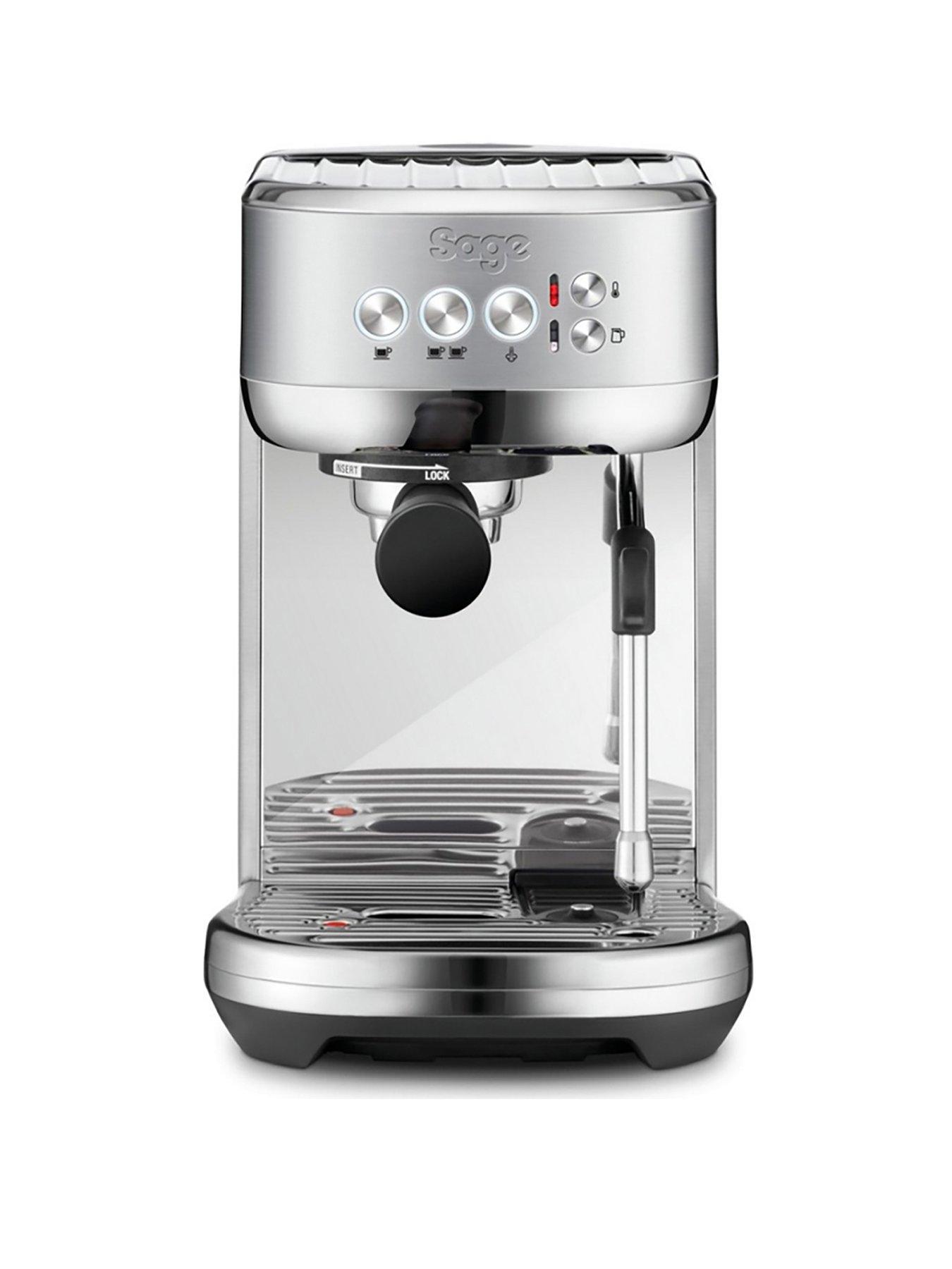 Product photograph of Sage Bambino Plus Espresso Machine from very.co.uk