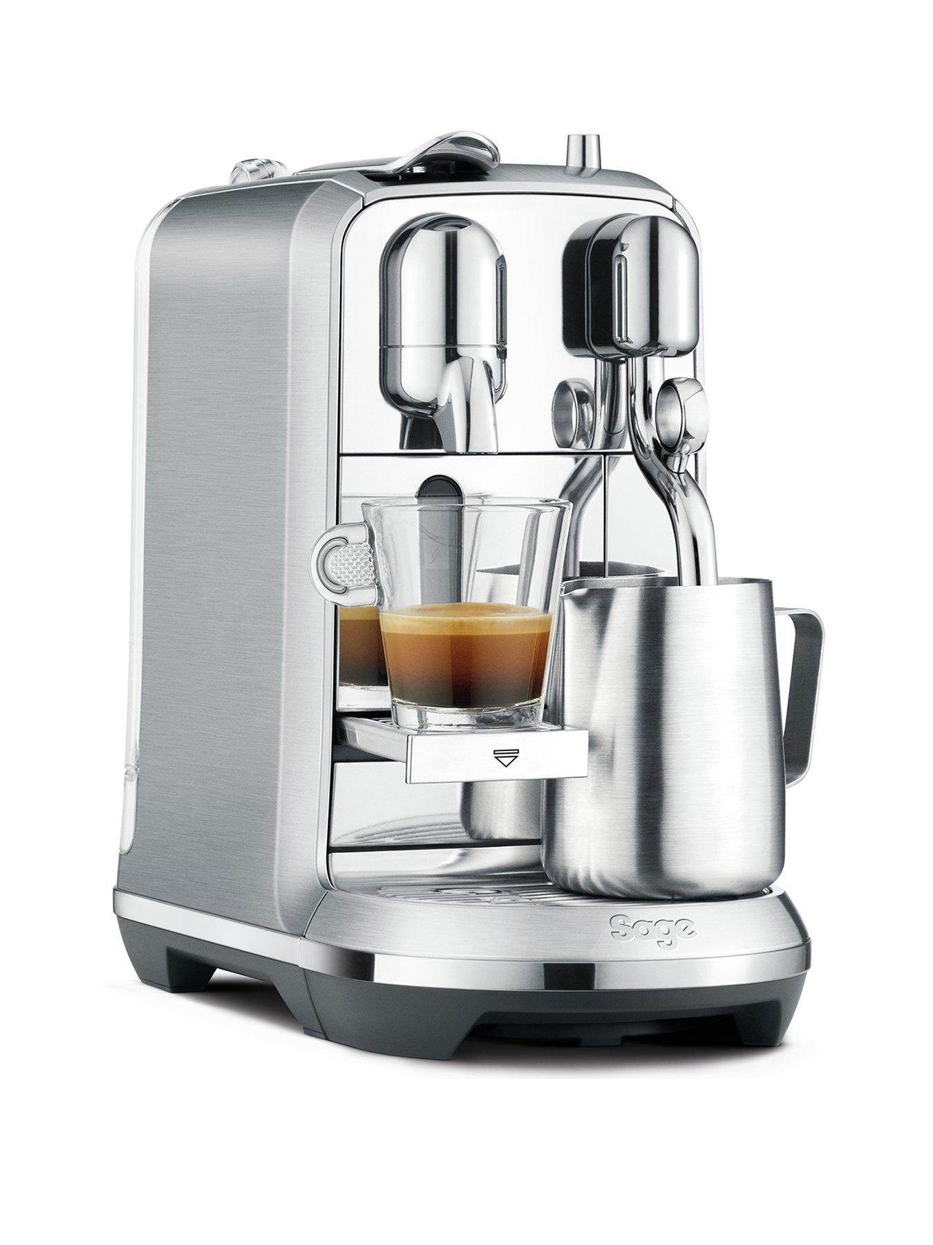 Product photograph of Sage Nespresso Creatista Plus Coffee Machine from very.co.uk