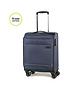  image of rock-luggage-deluxe-lite-carry-on-8-wheel-suitcase-navy