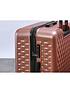  image of rock-luggage-allure-carry-on-8-wheel-suitcase-rose-pink