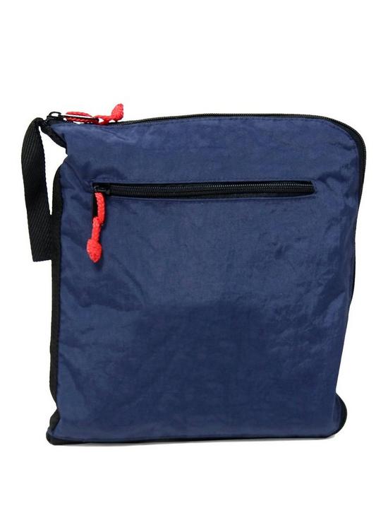 stillFront image of rock-luggage-small-foldaway-holdall-navy