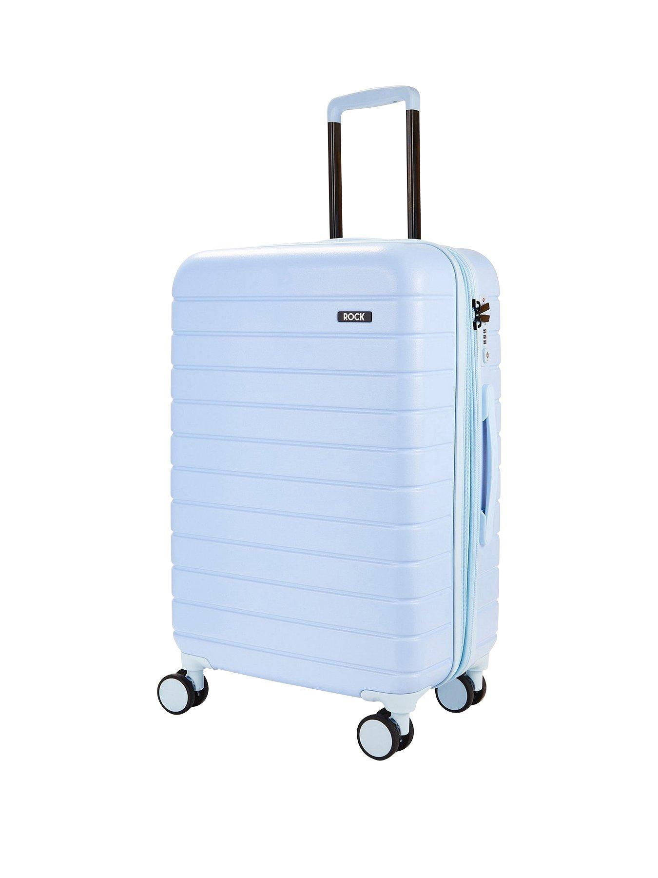 Light on sale blue suitcase