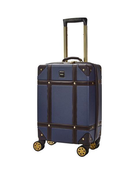 rock-luggage-vintage-carry-on-8-wheel-suitcase-navy