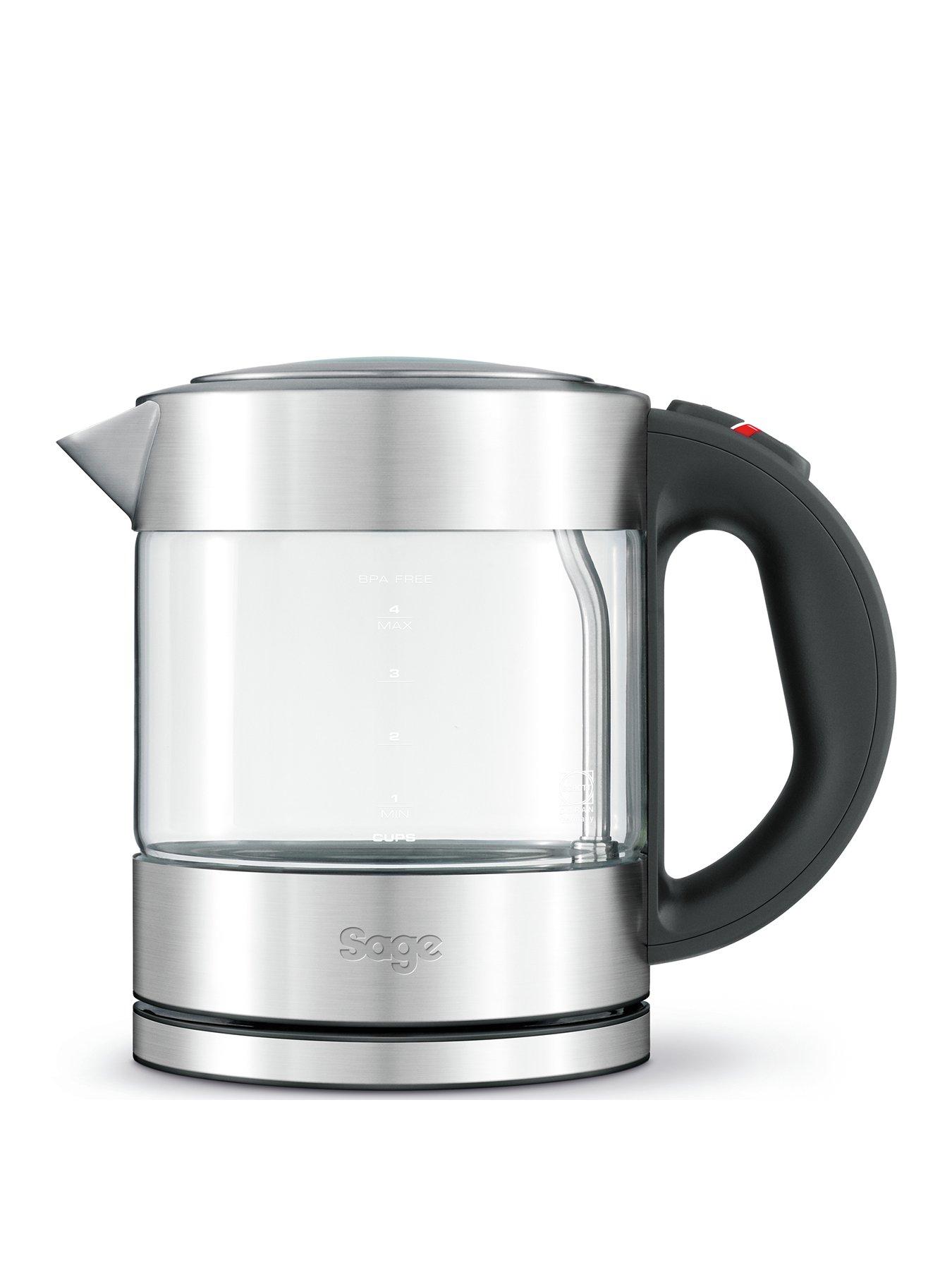 Product photograph of Sage The Compact Kettle Pure from very.co.uk