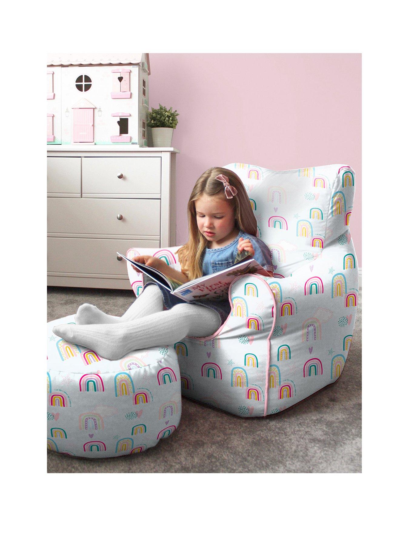 rucomfy Rainbow Sky Childrens Armchair Beanbag