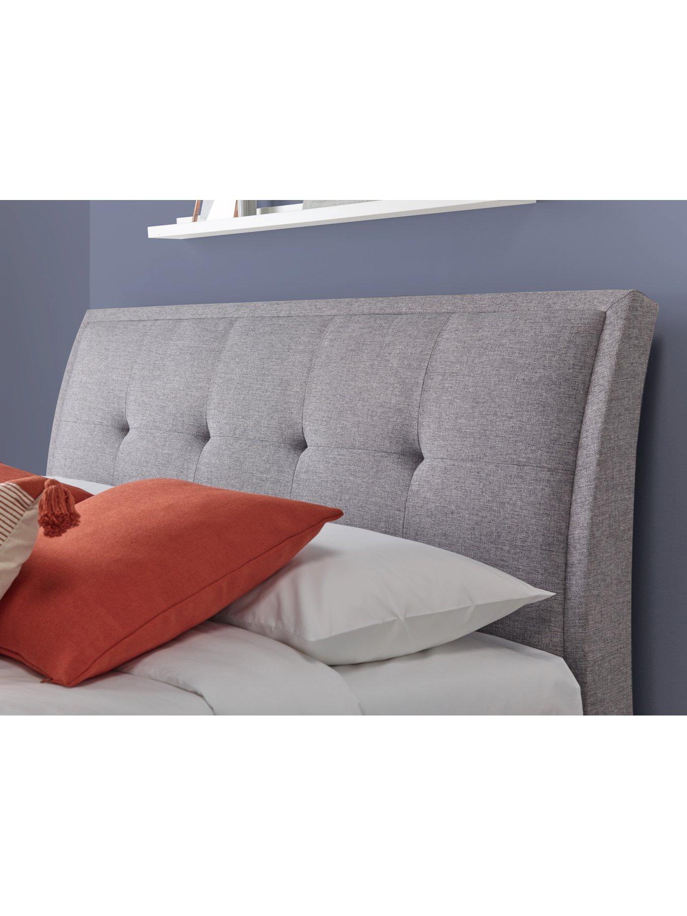 Image 4 of 5 of Very Home Livingstone End Lift Up Ottoman Storage Bed with Airsprung Mattress Offer (Buy &amp; SAVE!) - Grey