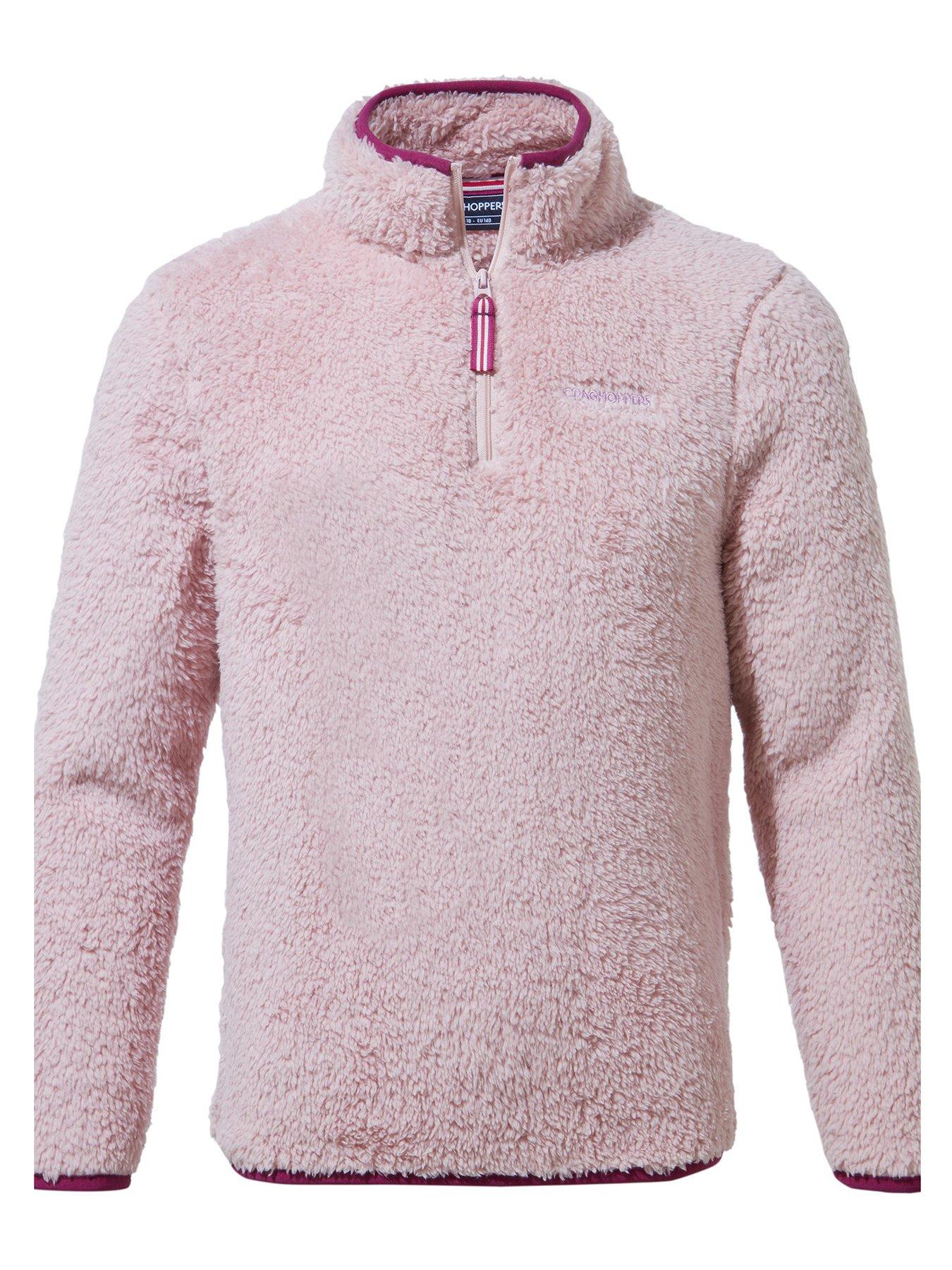 Sportswear Girls Angda Half Zip Fleece - Pink